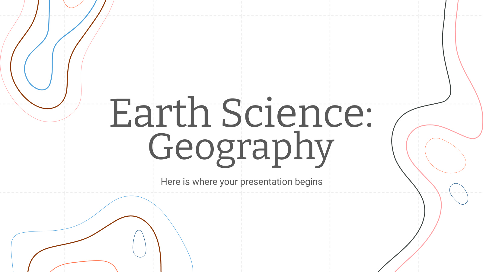 地球科学：地理PowerPoint模板